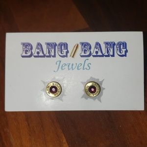 Winchester 9mm bullet casing earings